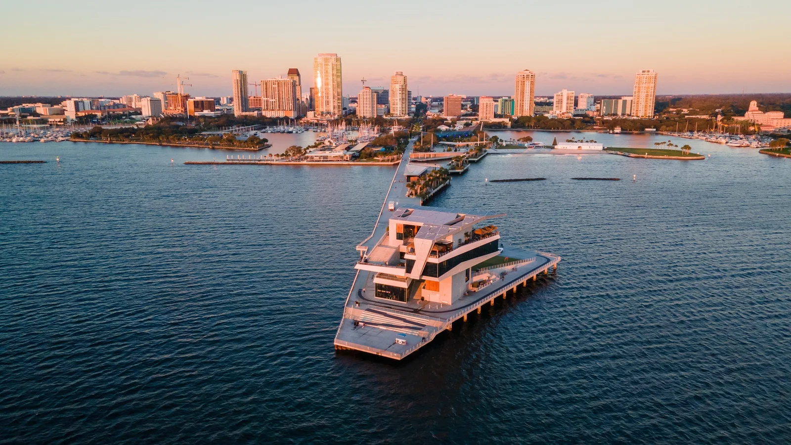 St. Petersburg waterfront and downtown skyline